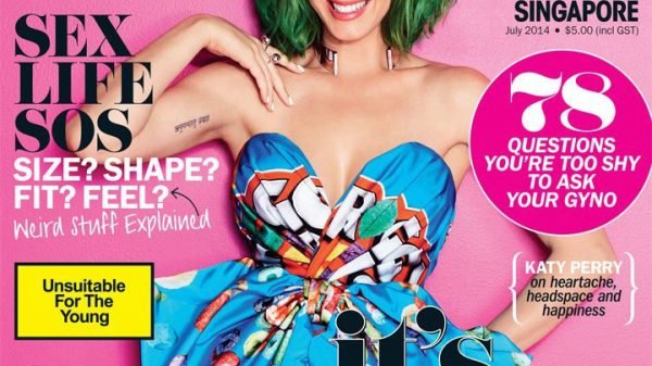 Katy Perry Global Cosmo Cover
