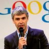 Larry Page giving speech