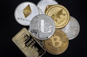 Ethereum with other coins-image from pixabay by WorldSpectrum