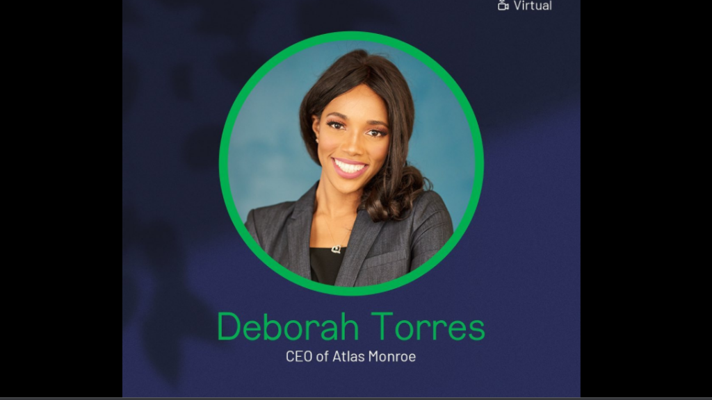 Founder and CEO of Atlas Monroe, Deborah Torres Deborah Torres,CEO of Atlas Monroe-image from facebook