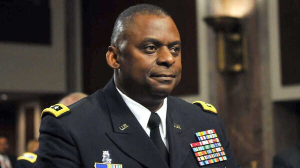 US Army Lt. Gen. Lloyd Austin III sits at the witness table during a Senate Armed Services Committee on Military Nominations hearing for his pending reappointment to be general and commander of United States Forces-Iraq in the Dirksen Senate Office Building on Capitol Hill in Washington, DC, June 24, 2010. Photo Credit: ROD LAMKEY JR