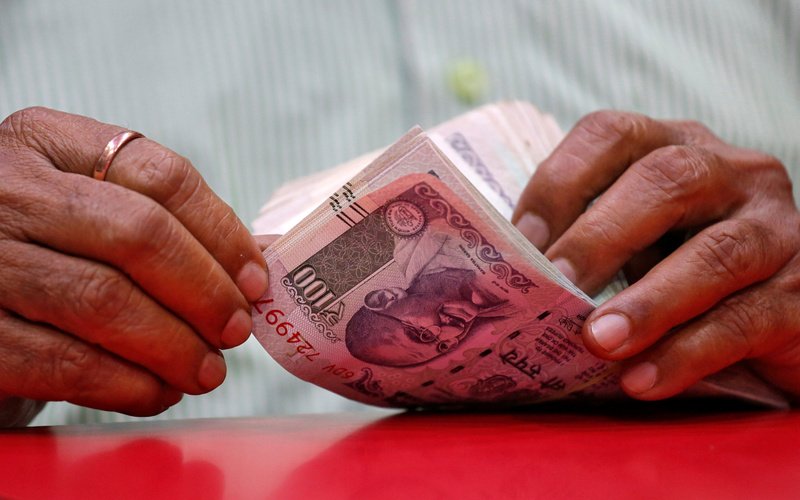 Rupee may fall more before critical U.S. inflation statistics.
