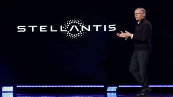 Stellantis CEO Carlos Tavares speaks during a Stellantis keynote address at CES 2023, an annual consumer electronics trade show, in Las Vegas, Nevada, U.S. January 5, 2023. REUTERS/Steve Marcus