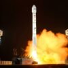 A rocket carrying a spy satellite Malligyong-1 is launched, as North Korean government claims, in a location given as North Gyeongsang Province, North Korea in this handout picture obtained by Reuters on November 21, 2023. KCNA via REUTERS/ File Photo
