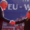 Albania's Prime Minister Edi Rama welcomes Italy's Prime Minister Giorgia Meloni before the EU-Western Balkans summit in Tirana, Albania, December 6, 2022. REUTERS/Florion Goga/File Photo