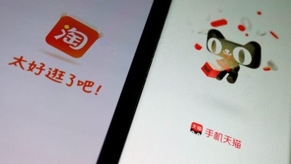 Alibaba's e-commerce apps Taobao