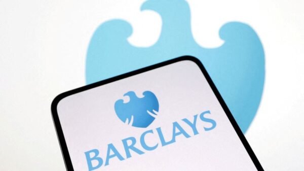 Barclays Bank logo is seen in this illustration taken March 12, 2023. REUTERS/Dado Ruvic/Illustration/File Photo
