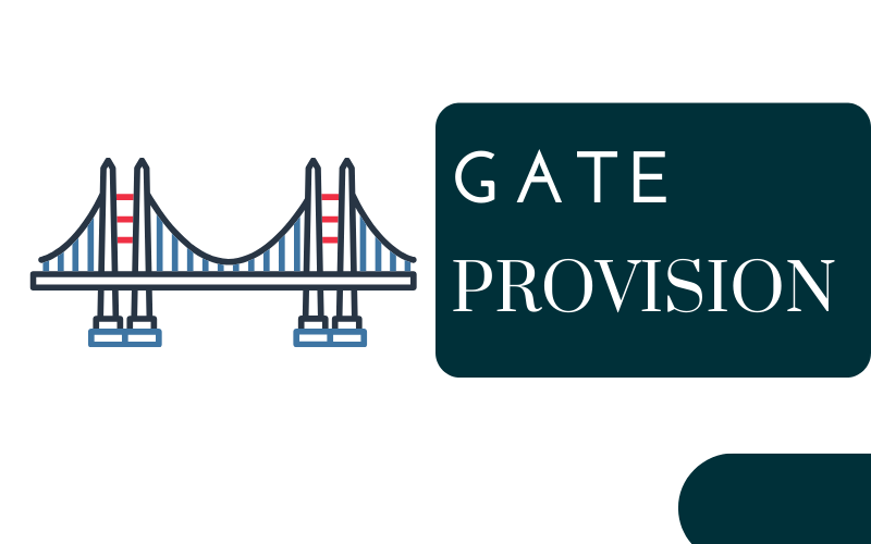 Gate Provision: What it is, How it Works, Example File Photo: Gate Provision: What it is, How it Works, Example
