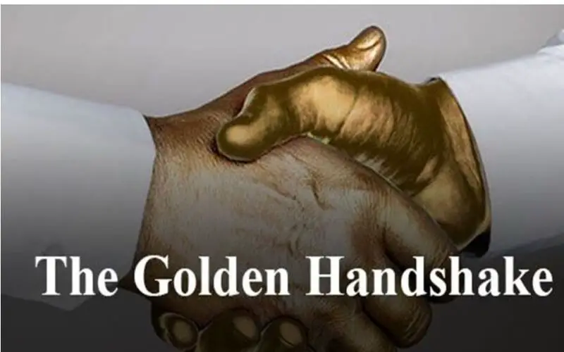 Golden Handshake: Definition, Examples, and Controversies File Photo: Golden Handshake: Definition, Examples, and Controversies