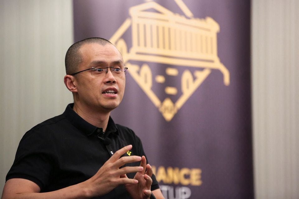 Binance’s Zhao pleads guilty and steps down to settle US illicit finance probe Zhao Changpeng, founder and chief executive officer of Binance speaks during an event in Athens, Greece, November 25, 2022. REUTERS/Costas Baltas/File photo