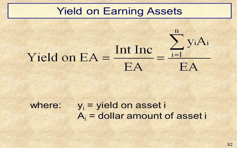 Yield on Earning Assets: What it is, How it Works File Photo: Yield on Earning Assets: What it is, How it Works