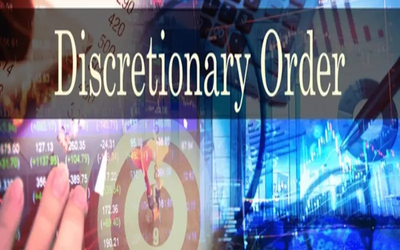 Discretionary Order: Meaning, Examples, Investment Management File Photo: Discretionary Order: Meaning, Examples, Investment Management