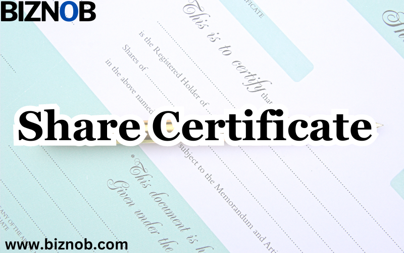 Share Certificate: Definition, How They Work, and Key Information File Photo: Share Certificate