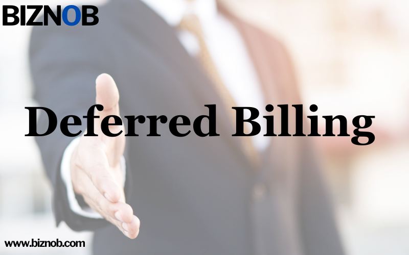 Deferred Billing File Photo: Deferred Billing