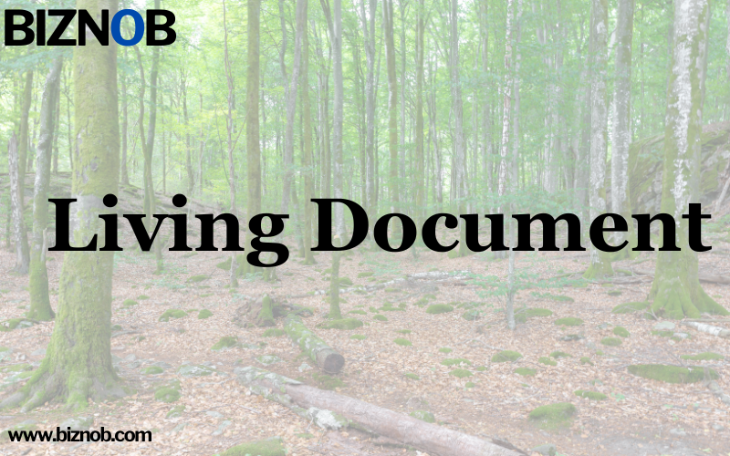Living Document File Photo: Living Document