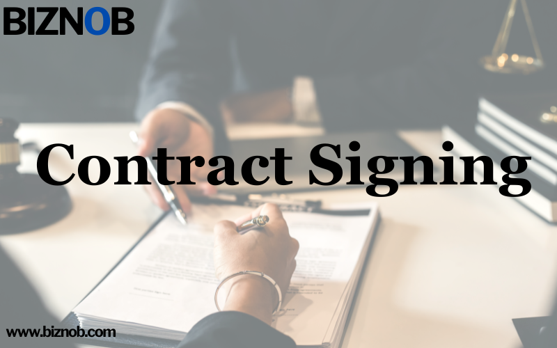 Contract Signing File Photo: Contract Signing