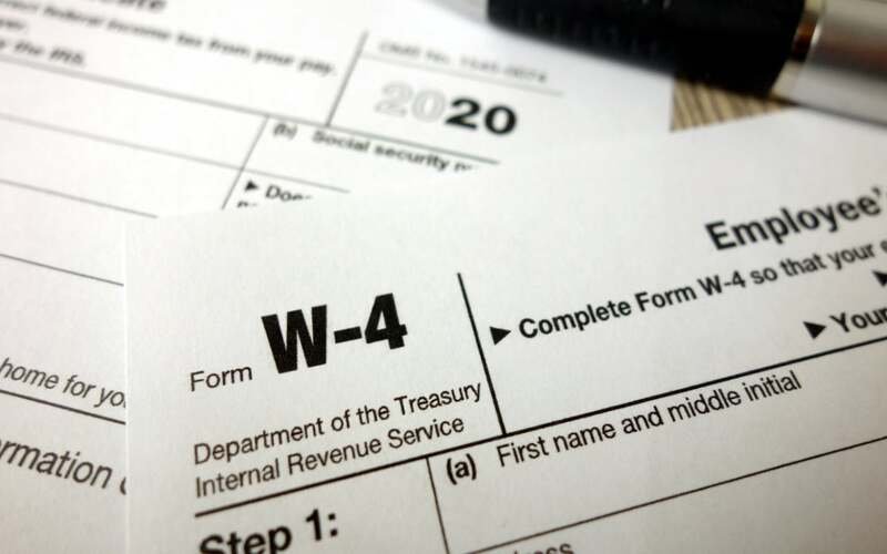 Withholding: Definition, Tax Rules, Federal vs. State File Photo: Withholding: Definition, Tax Rules, Federal vs. State