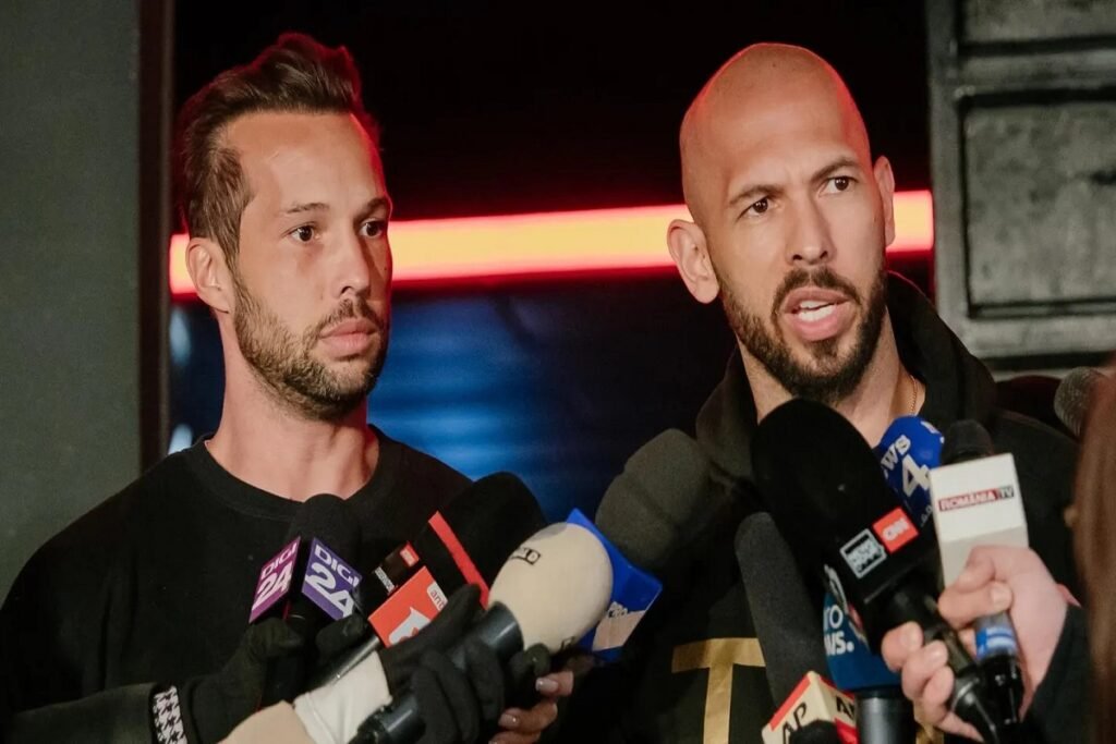 Tate Brothers Return to Romania for Police Check-In Tate-Brothers-Return-to-Romania-for-Police-Check-In