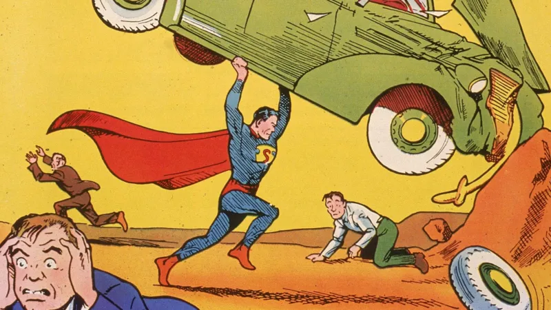 Rare First Superman Comic Once Stolen from Nicolas Cage Sells for $15m Wilson/Metropolis Collectibles Inc, via Getty Images