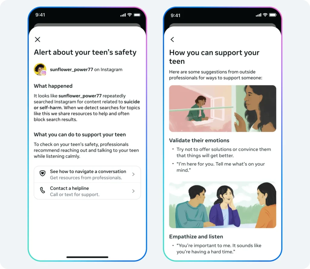 Instagram to alert parents if teens search for self-harm and suicide content