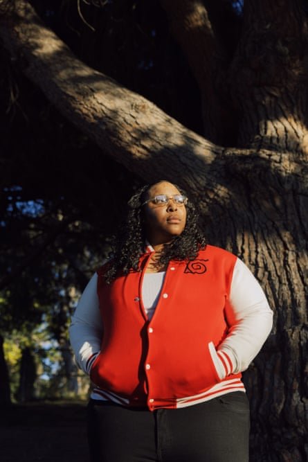 Jaslyn Cosey in Pan Pacific Park, Los Angeles, in December 2025.